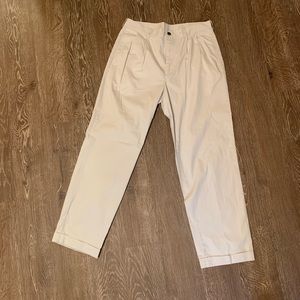 Brooks Brothers Chino Mens 34x32 Pleated Pants